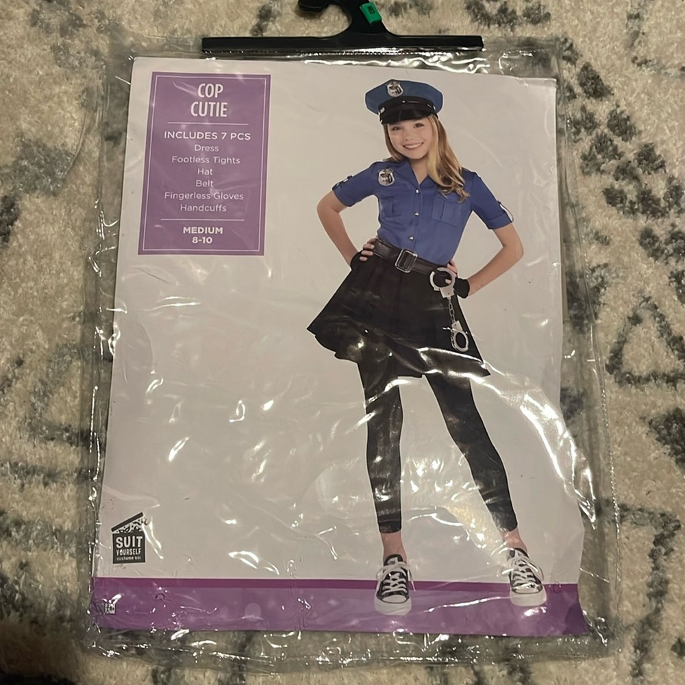 3/$15 Cop cutie costume